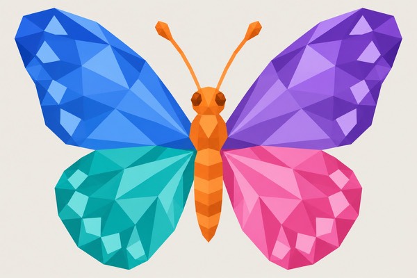 The butterfly picture from Dabbit
