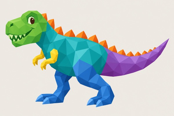 The t. rex picture from Dabbit